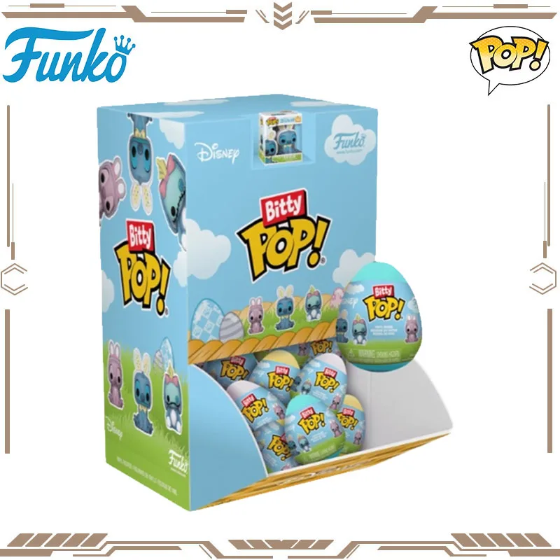 Funko Bitty POP Original punto genuino Mini huevo de Pascua figuras de acción de juguete para niños niñas regalo adornos de modelos coleccionables