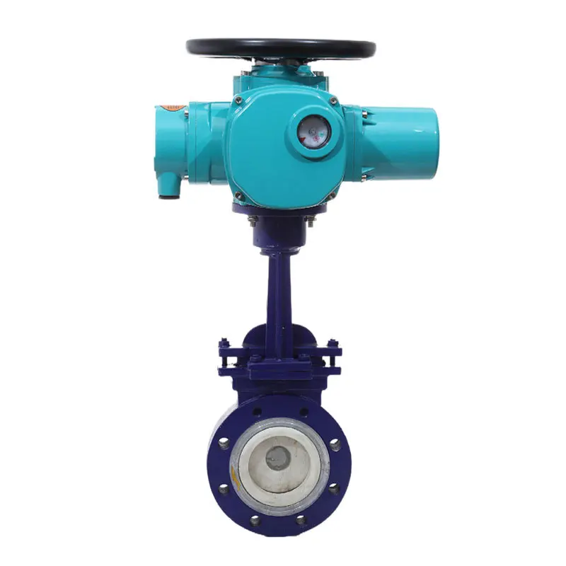 

6" actuator electric motor operated 8 6 inch steel carbon ceramic knife gate valve with prices l