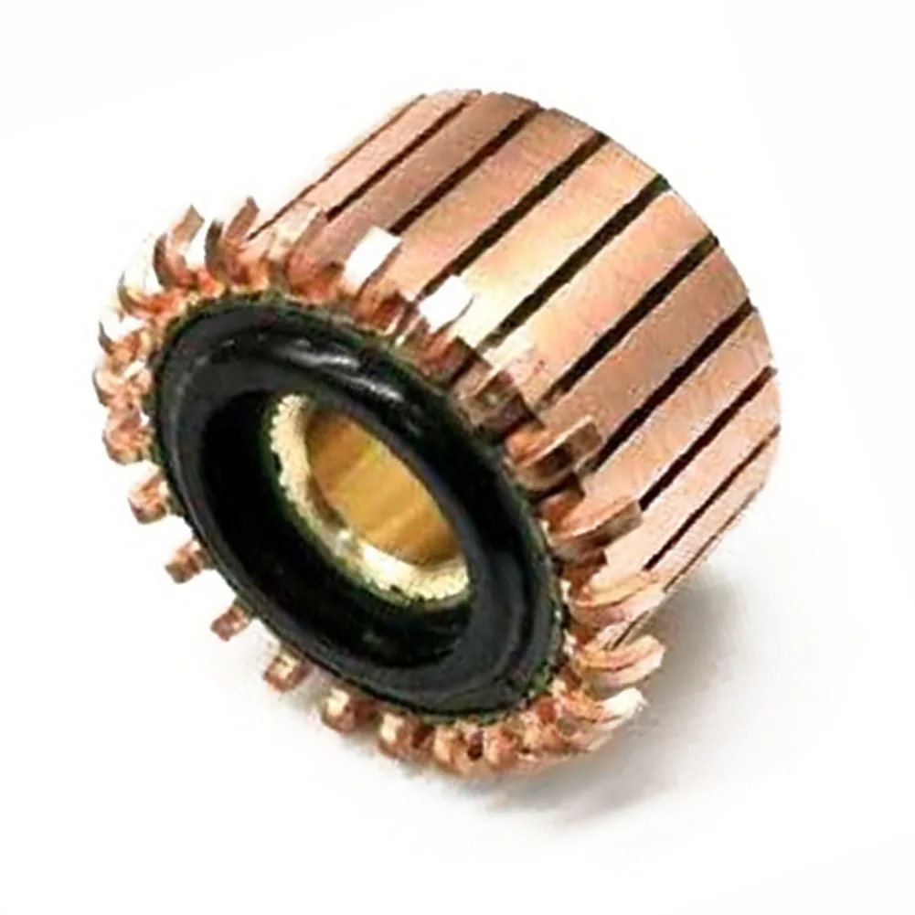 1 Pcs 24P Teeth Copper Hook Type Commutator 25.5x9x17mm For Electric Motor Power Tool And Appliance Repair Part For Test Tool