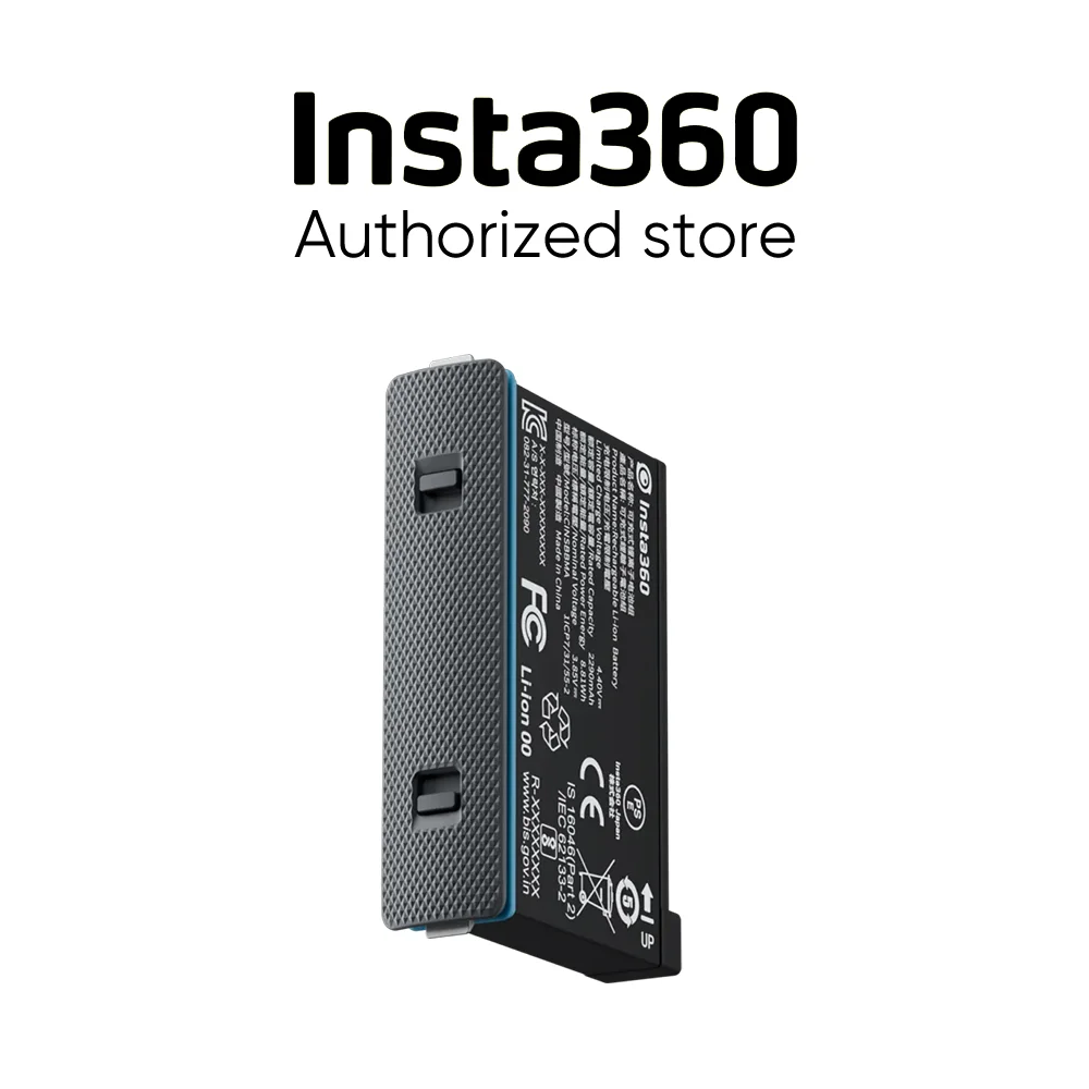Insta360 X4 accessori di alimentazione batteria originale/Hub di ricarica rapida per uno X4 Insta360 accessori