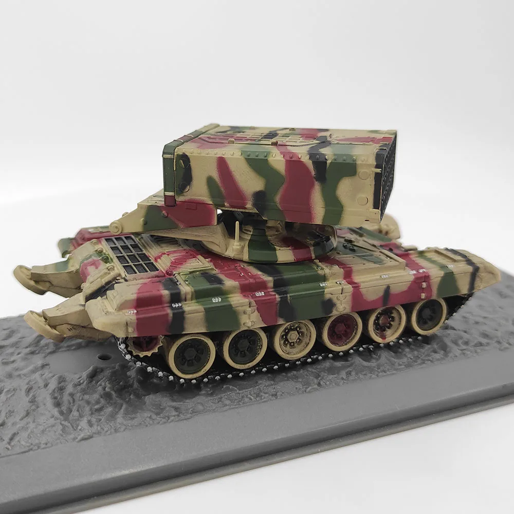 دييكاست سوليدو 1:72 مقياس TOS-1 ضوء درع قاذفة الصواريخ خزان سبيكة نموذج تحصيل لعبة هدية تذكارية العرض