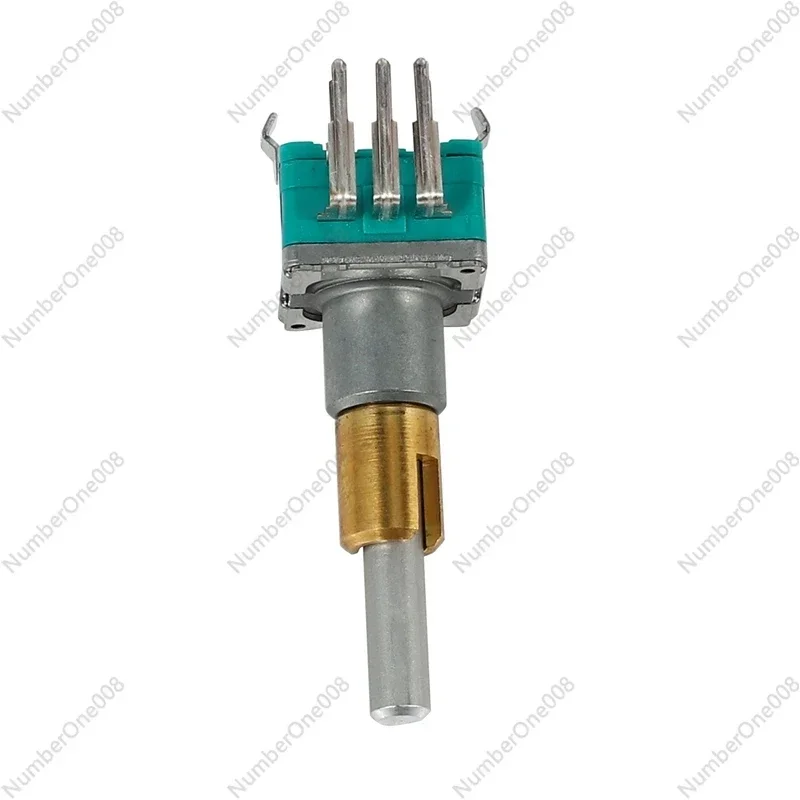 1PCS  EC11EBB24C03 Dual Axis Encoder With Switch 30 Positioning Number 15 Pulse Point Handle 25Mm