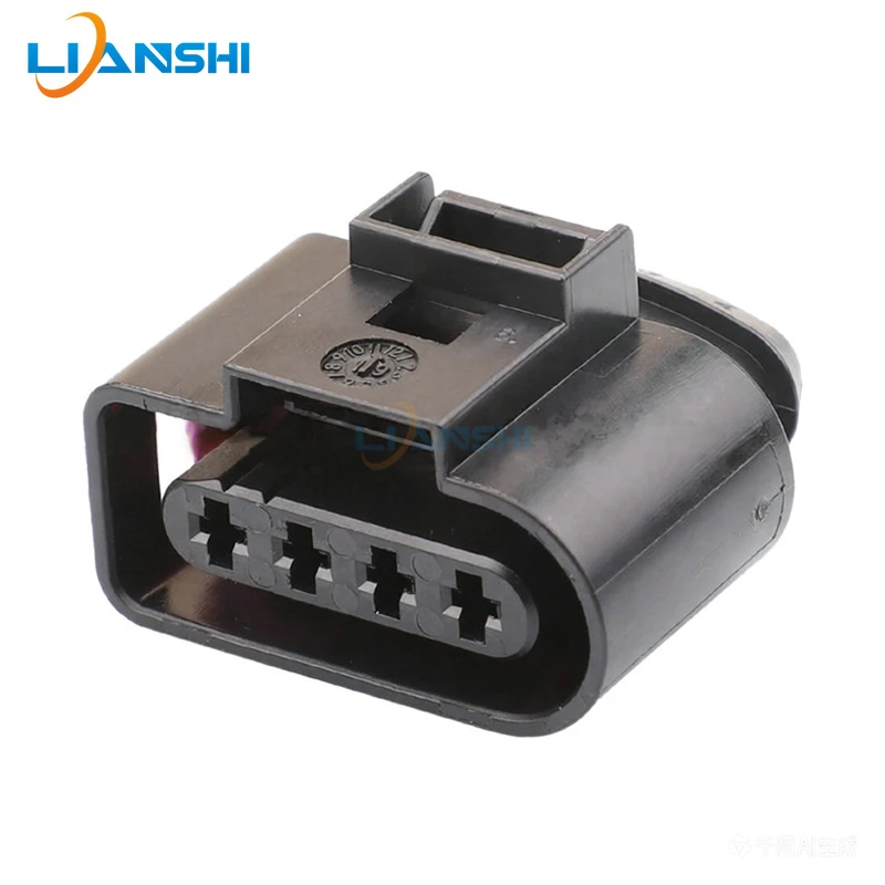 Conector de Fiação Automotiva 4 Pinos 4B0973724 1J0973724 para Bobina de Ignição VW Audi e Sensor de Acelerador Cummins