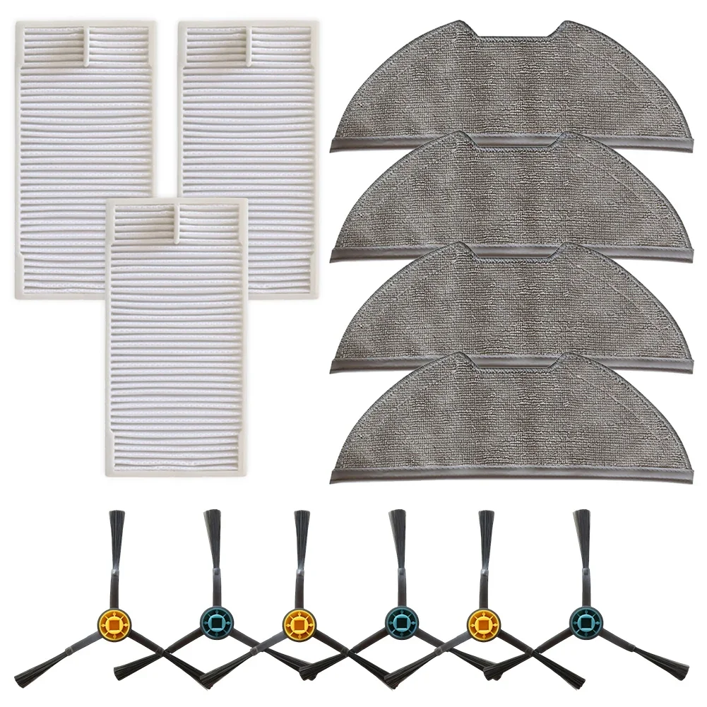 13/18pcs For Eureka NERE10s E10S Replacement Parts Accessories Side Brush Filter Rag Robot Vacuum Cleaner Spare Parts