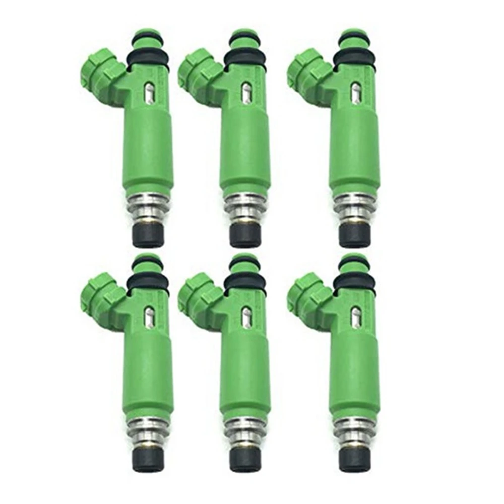 ​6X for Mitsubishi Montero Sport 3.0L 6G72 1998-2003 Fuel Injectors 195500-3170 1955003170 MD332733