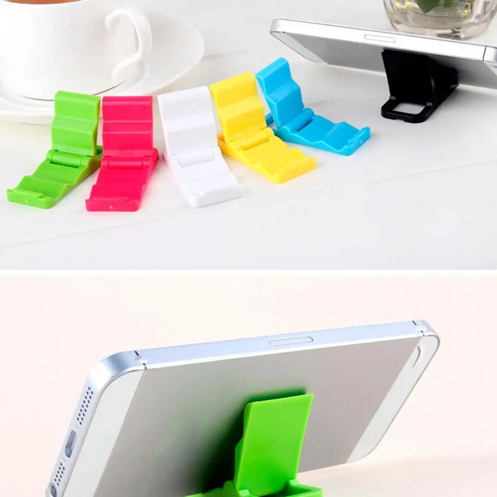 Lot Universal Foldable Cell Phone Stand Holder For IPhone 5/4 HTC Mini S9Y1