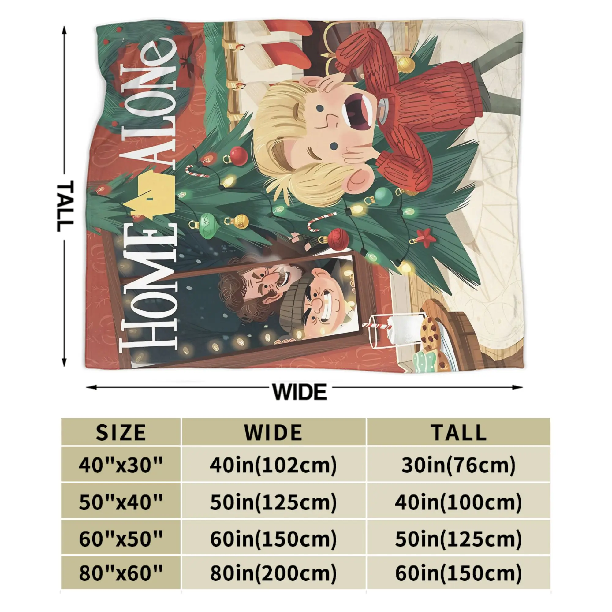 Home Alone Movie Kevin Comedy بطانية الصوف الشتاء لطيف الكرتون متعددة الوظائف سوبر لينة رمي بطانية للمفرش #6