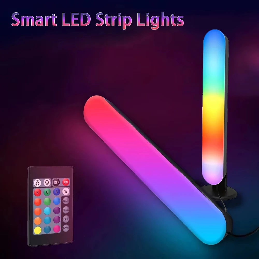 Intelligent RGB Light Bar LED Light Bar Light Music Synchronous Tv Backlight Table Lamp Atmosphere Lighting Party Decoration