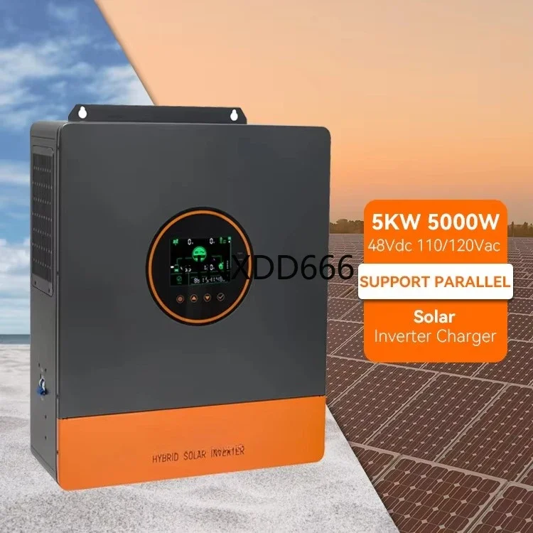 5KW Solar Inverter 48V 110/120V on Grid and off Grid Pure Sine Wave Solar Inverter for Solar System