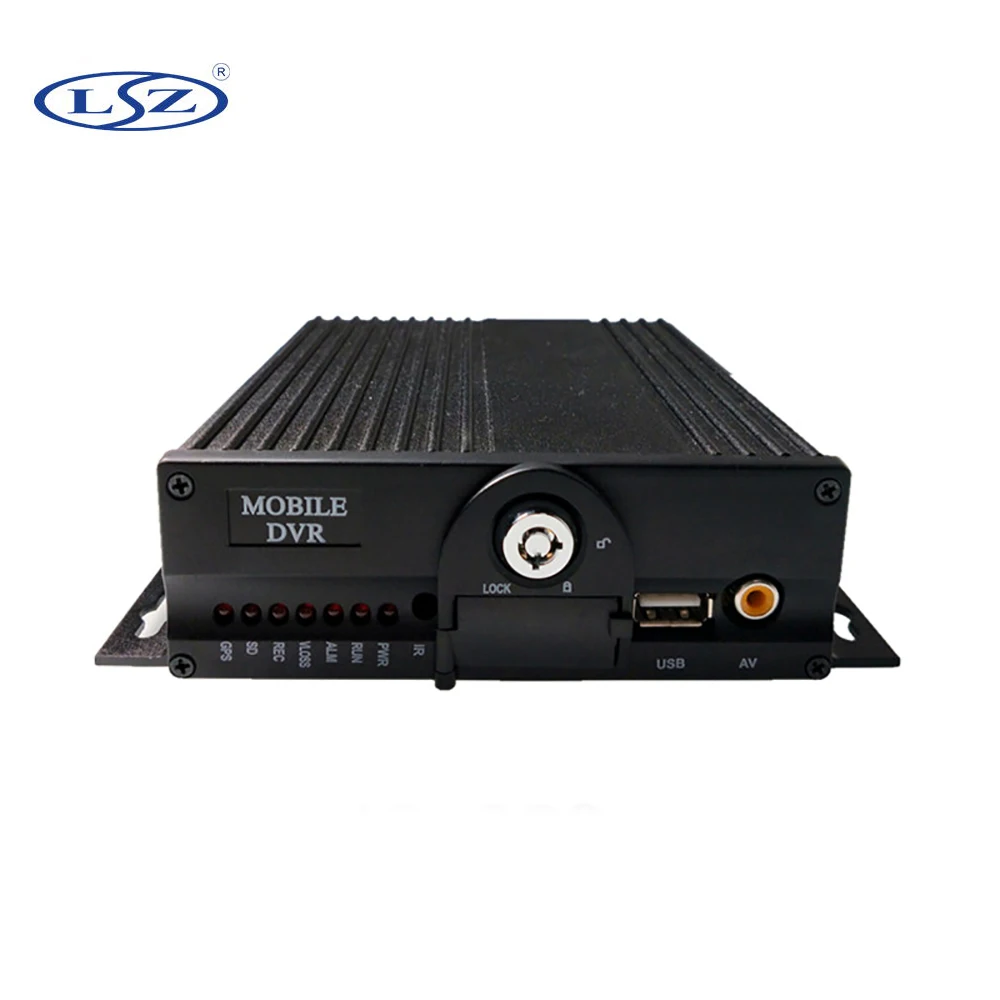 MDVR  4 way dual SD card  3G GPS  on-board video recorder  AHD high-definition 720P/960P vehicle monitoring system