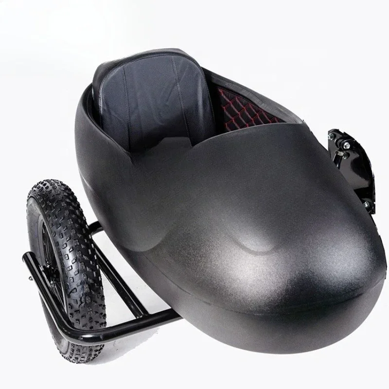 Electric bicycle sidecar 20 inches variable speed can be with APP electric moped three-wheeled nephew side of the car