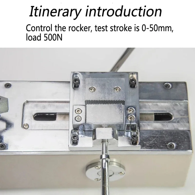 

Harness Terminal Pull Tester Machine HPH Manual Tensile Testing Machine Horizontal Digital Display Force Gauge Test Bench 1PC