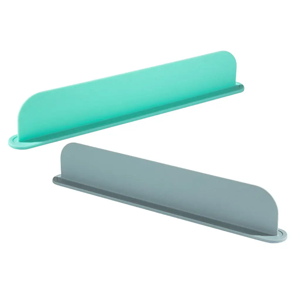

2Pcs Premium Silicone Sink Water Splashing-Proof Guard Anti-Splash Baffle Board for Kitchen Bathroom Washbasin Dishwashing Use