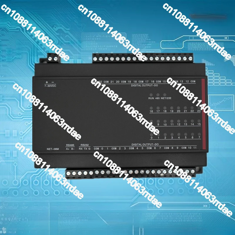 Relay Output RJ45 Ethernet Industrial IO Module