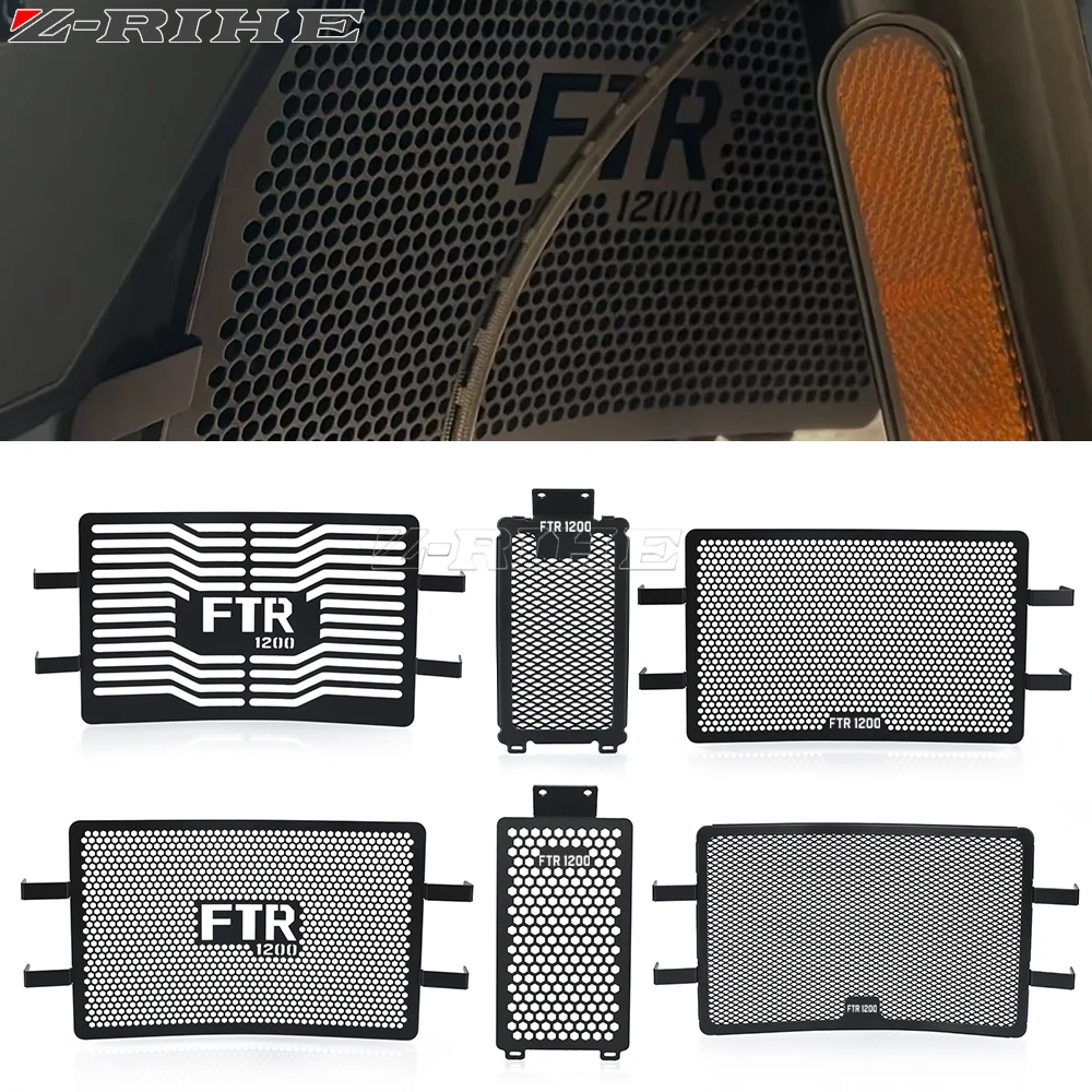 

Комплект защиты радиатора и масляного радиатора 2025 года, Championship Edition для INDIAN FTR1200 2019-2024 2023 FTR 1200/S CARBON/RALLY/SPORT
