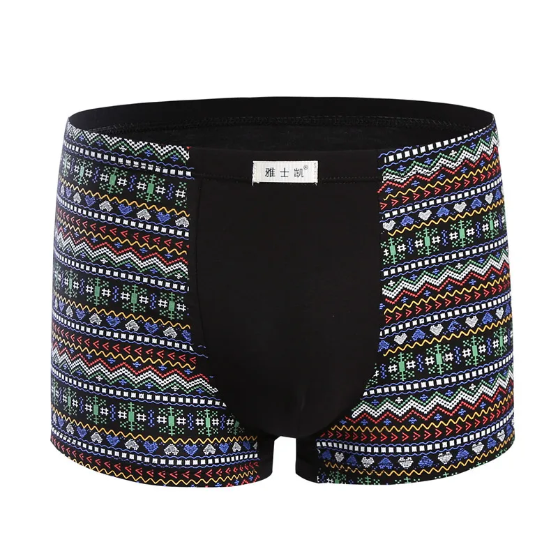 Christmas Holiday Summer Vacation Hawaiian Shorts Underwears Men's Boxers Shorts Trees Print Quick-Dry Beachwear