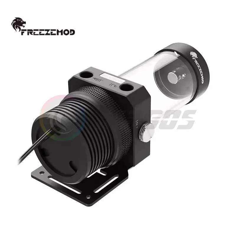FREEZEMOD PC AIO Reservoir Box Pump, PWM Intelligent Control Magnetic Levitation Pump For Computer Liquid Cooling System