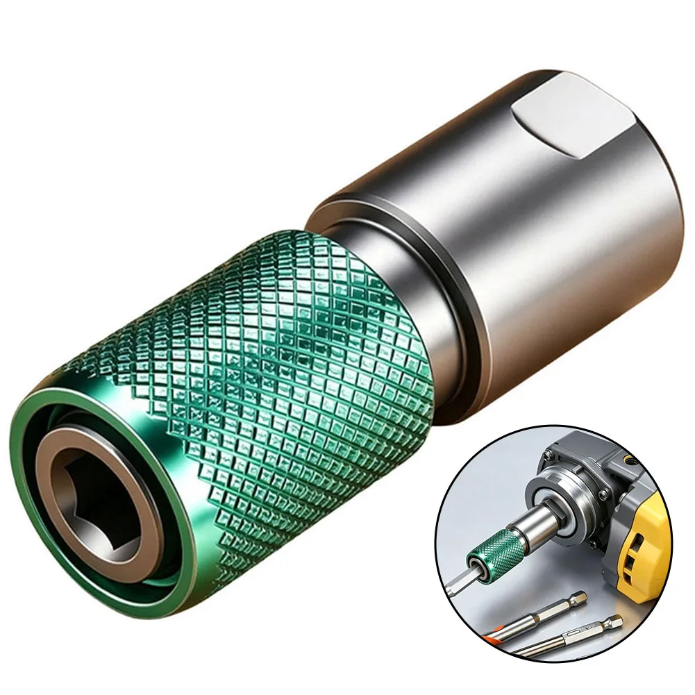 Angle Grinder Adapter with For M10 Thread and 6.35mm Hex Port Fits For 100mm Grinder Bodies and Supports Multiple Disc Types