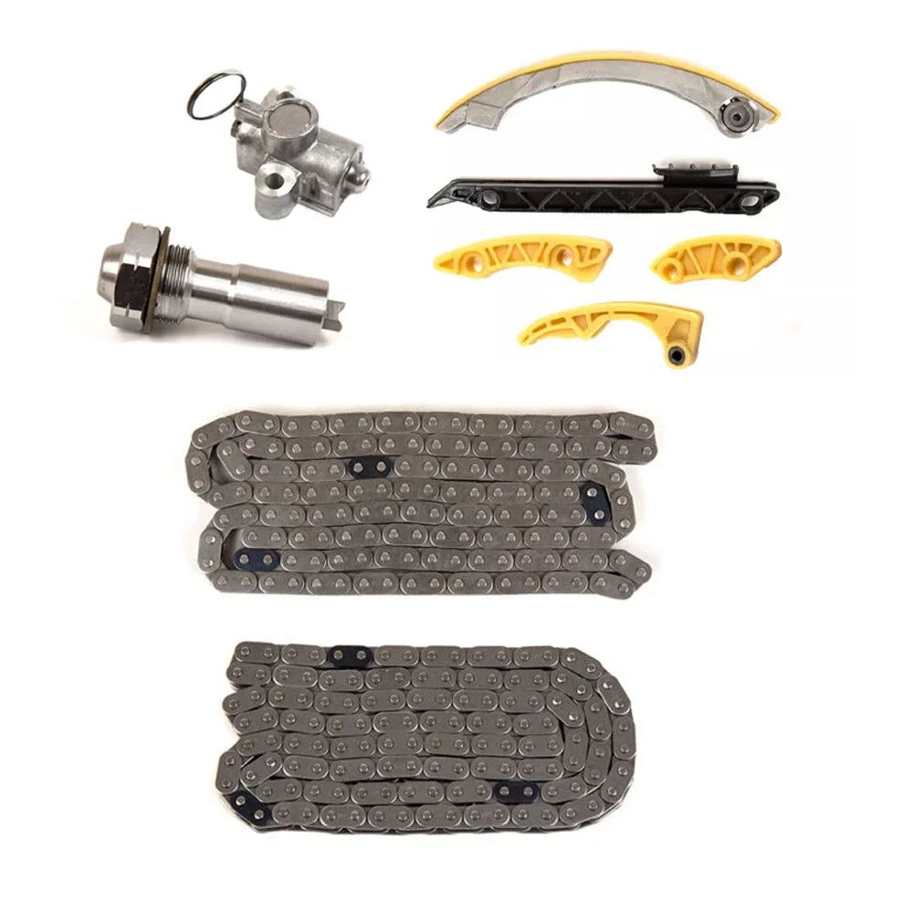 Engine Parts Oil Water Pump Timing Chain Kit VCT Solenoid Fit 2.2 L 2.4 L Gas For GMC Buick Chevrolet Equinox 2.2L 2.4L L4 09-17