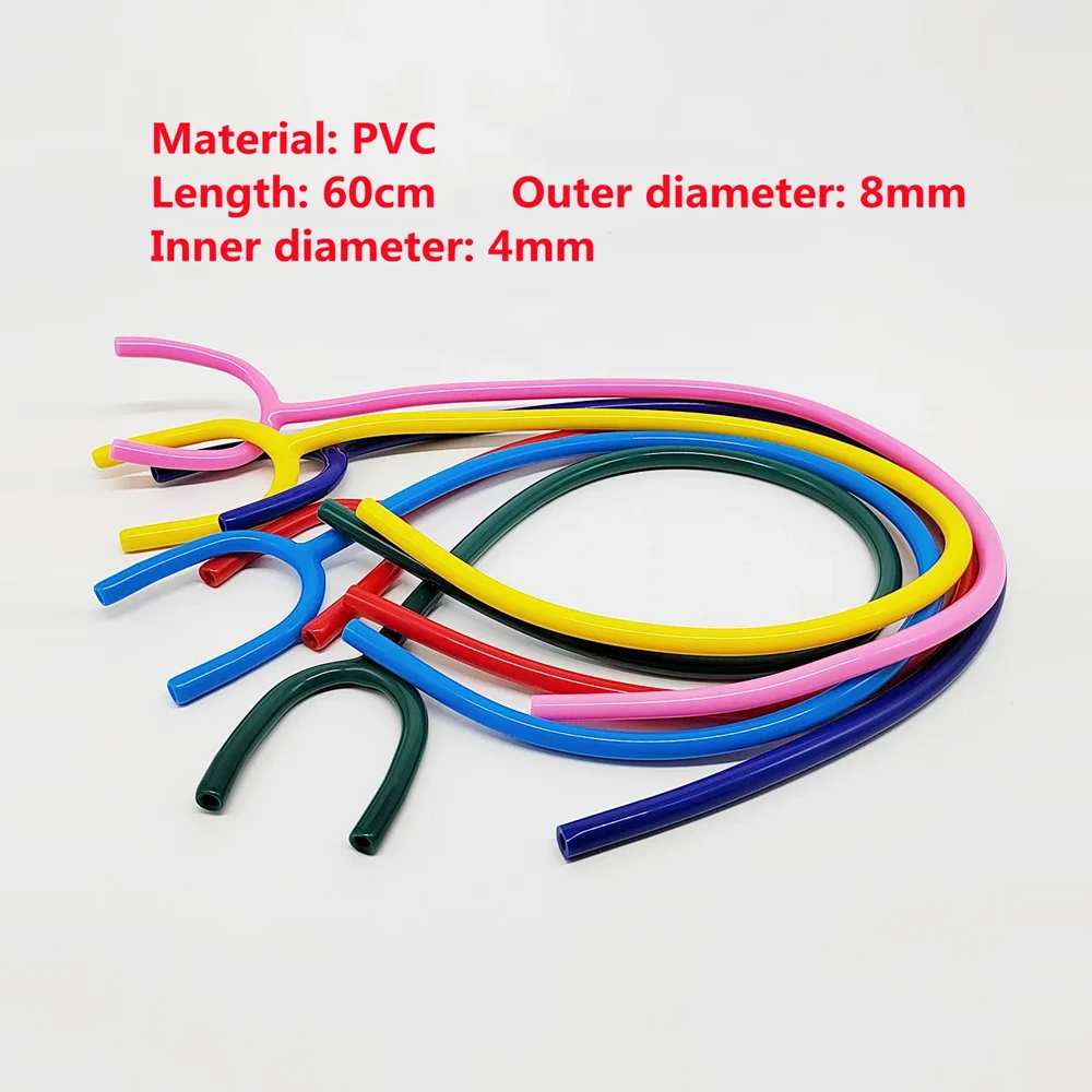 

1 шт., 60 см, двухсторонние аксессуары для стетоскопа, удлиненная Y-образная трубка, резиновая удлинительная трубка, сменный стетоскоп для врача, оборудование