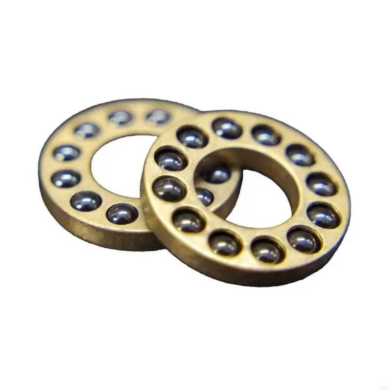 57QF 2Pcs Ceramic Balls Brass Frame Folding Slicer Quick Open Systems Replacement Part Cage Bearings Washers Accessories