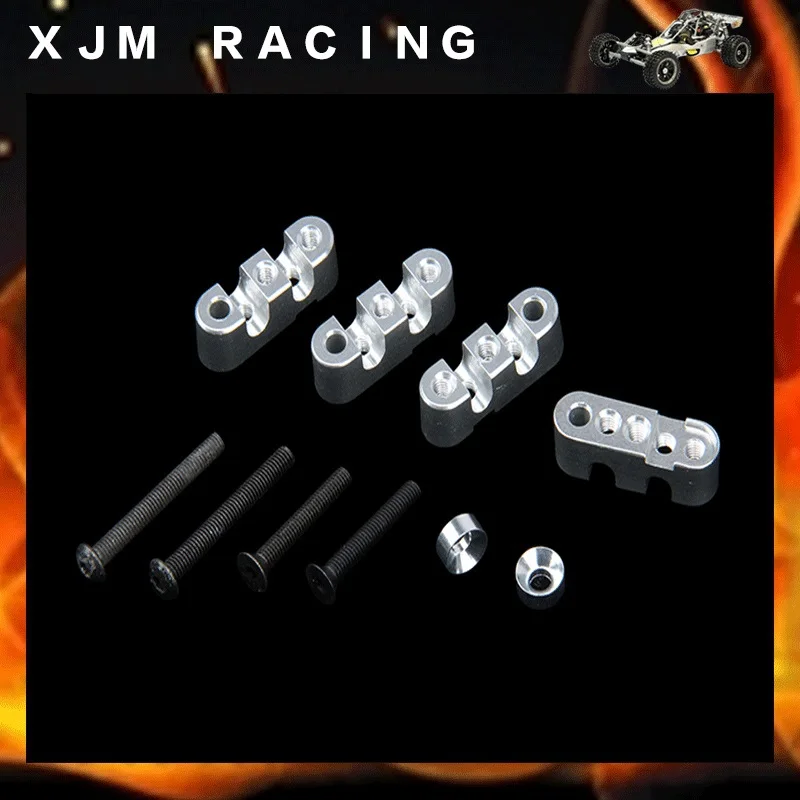 CNC Alloy Rear Balance Bar Fixer Set for 1/5 Hpi Rofun Rovan Km Baja 5b Rc Car Parts