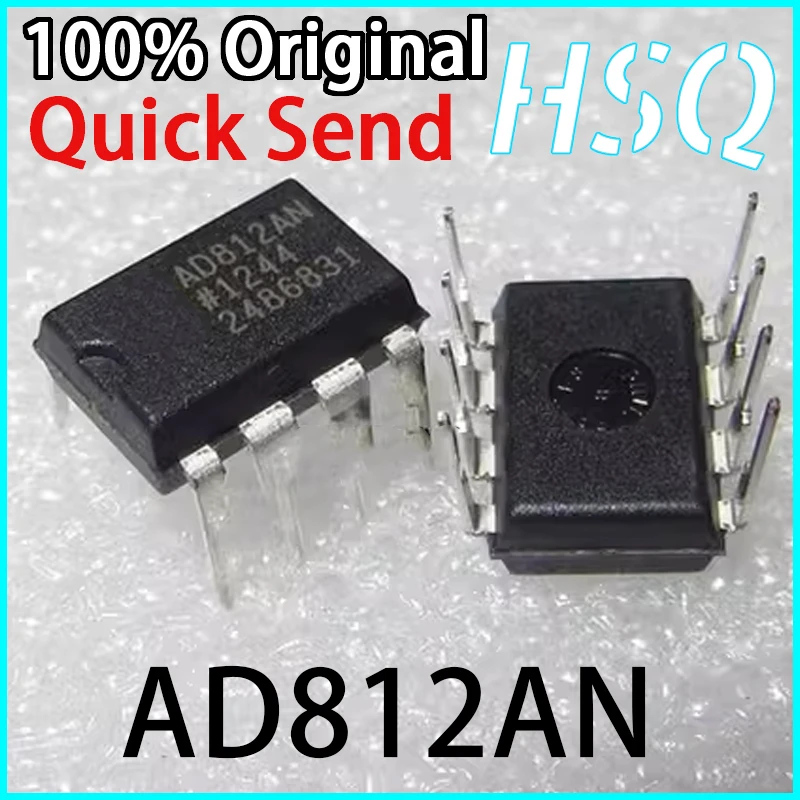 

5PCS New Original AD812AN AD812ANZ Operational Amplifier DIP-8