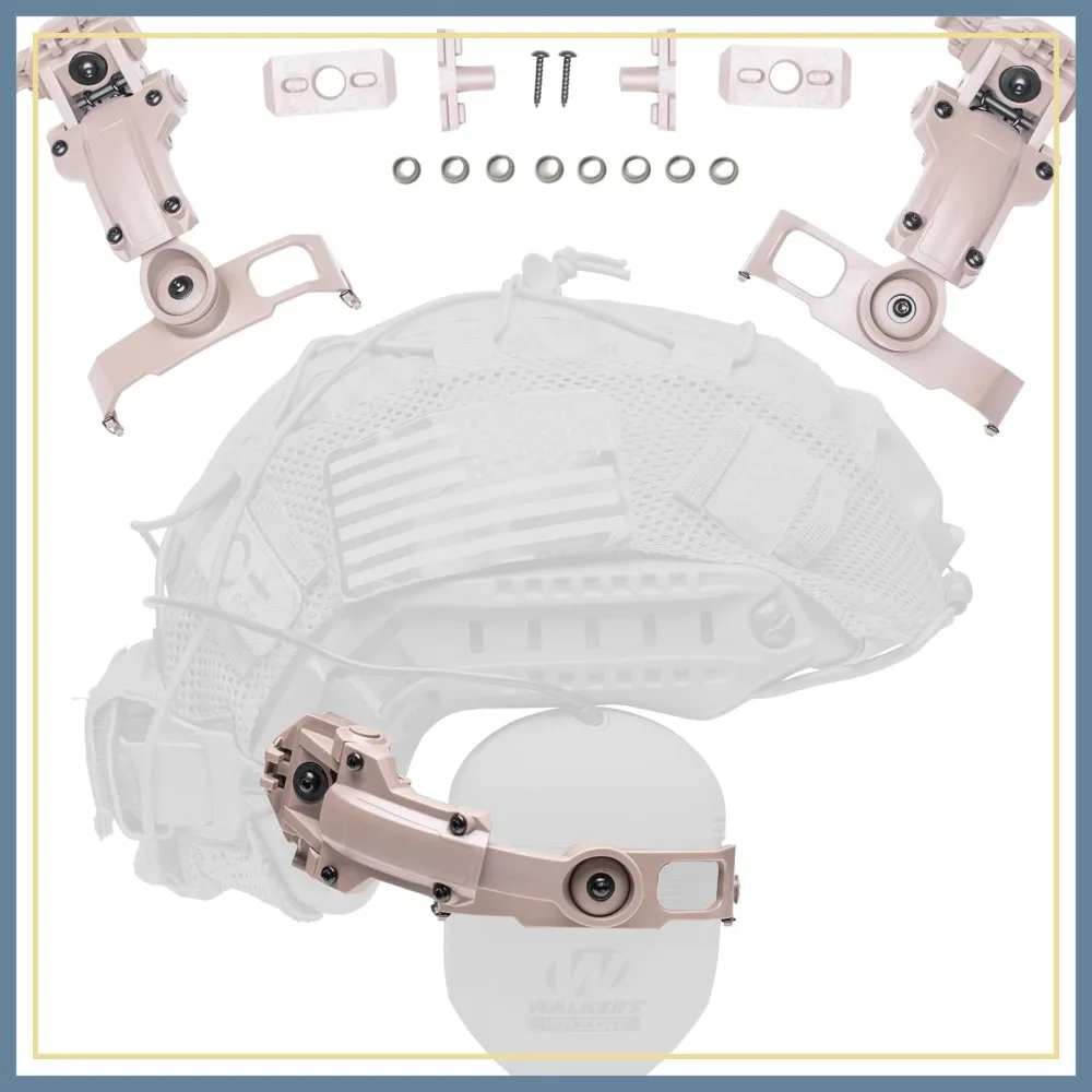 

ARC Rail Adapter for Ops-Core, Fast, ACH, MICH Helmets - Compatible with AMP Arms & Howard Leight Earmuffs
