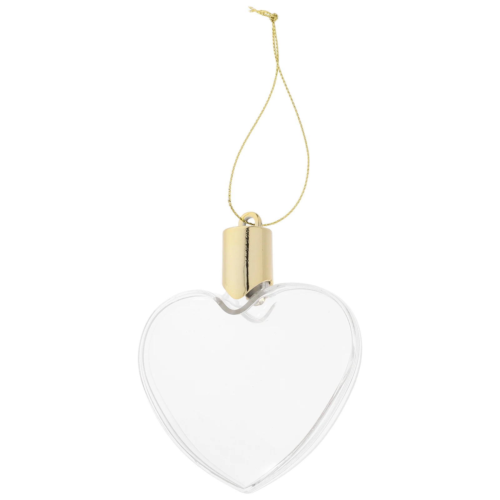 

1pcs Heart Shaped Christmas Ornament Blank Sublimation Balls for Diy Decorations Crafting Projects Holiday Party Supplies