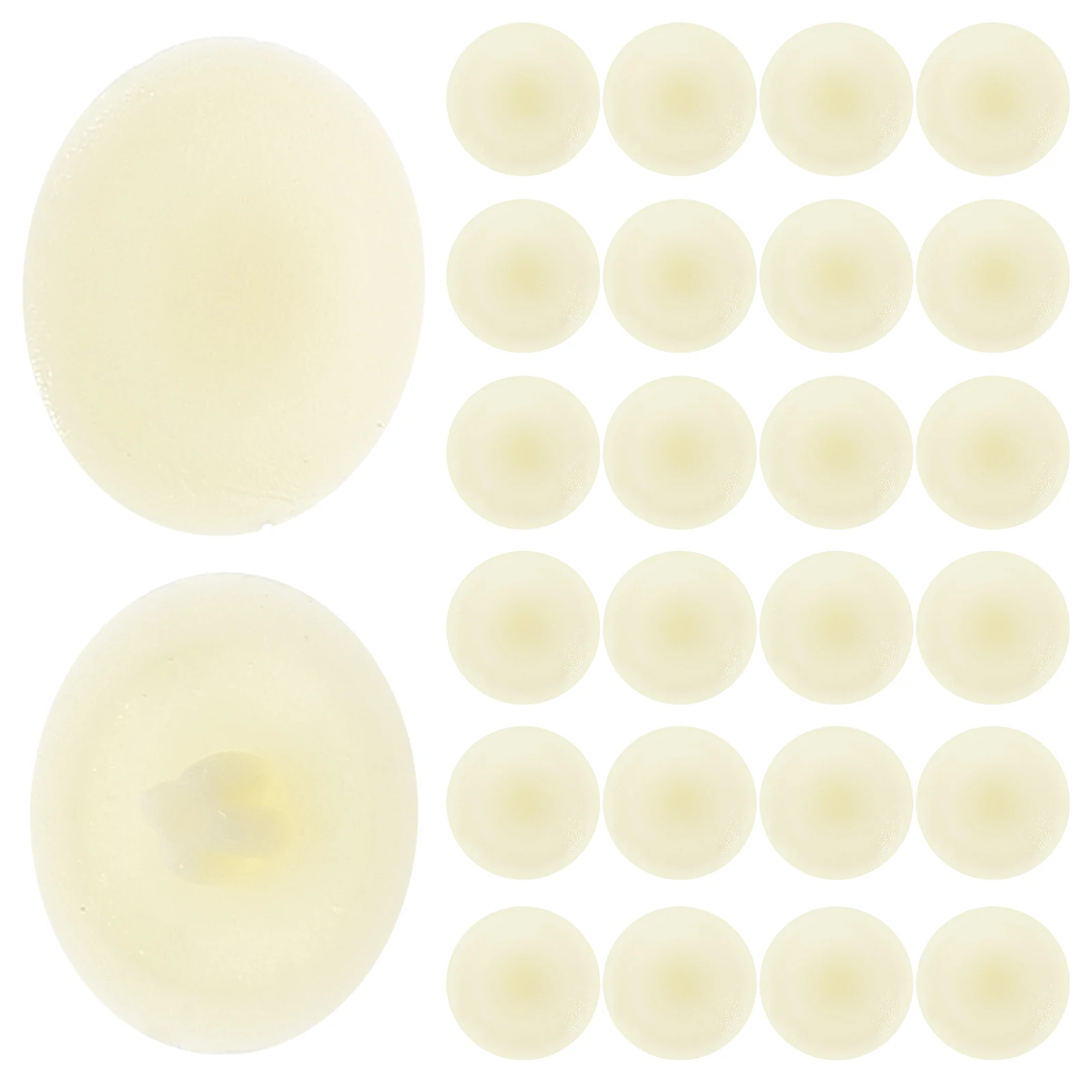 

500Pcs Decorative Plastic Screw Caps Cover Protector for Furniture Cabinet Hole Filling Plug Self Tapping Screw