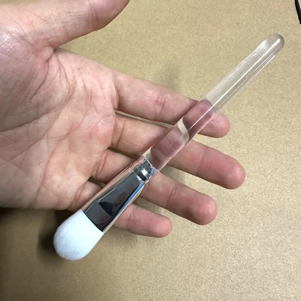 Mini cepillo de máscara de pelo suave portátil, cepillo de máscara de barro reutilizable a la moda, cepillo de Spa duradero multifunción para el cuidado de la piel