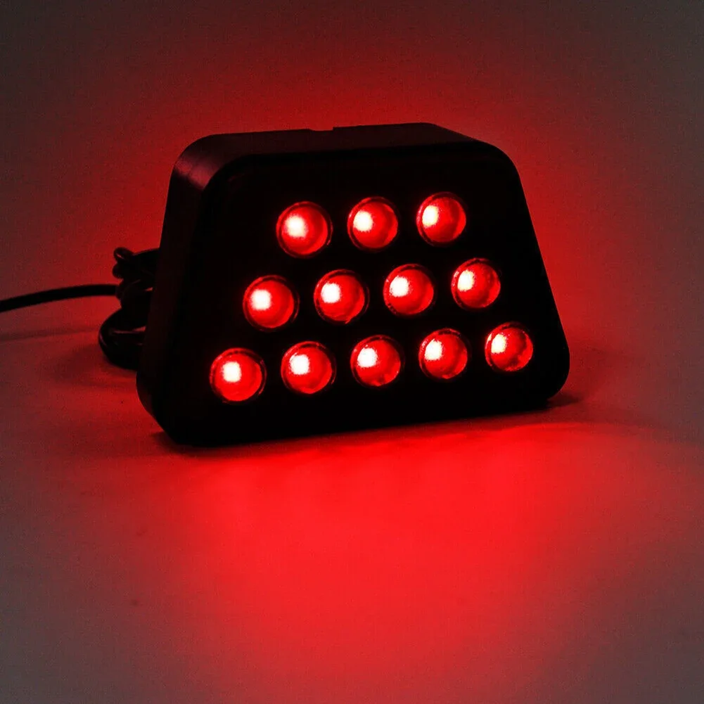 

1x F1 Style Trucks Fog Lamp Pickups Stop Strobe Light Voltage:12 V 3rd Third Rear High Quality Practical To Use