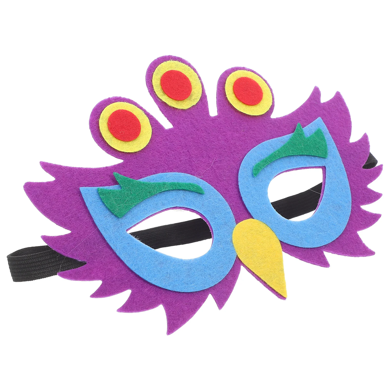 

5Pcs Peacock Mask Animal Design Cartoon Halloween Kids Mask Party Favor Cosplay Animal Masks Peacock Masks for Kids