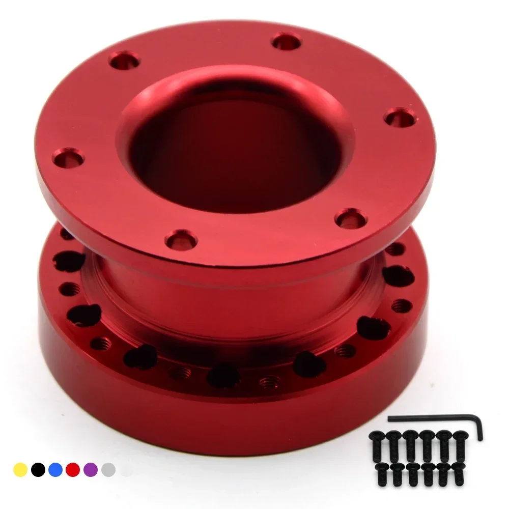 Universal Steering Wheel Hub Spacer 51MM Steering Wheel Hub Boss Kit Adapter Spacer