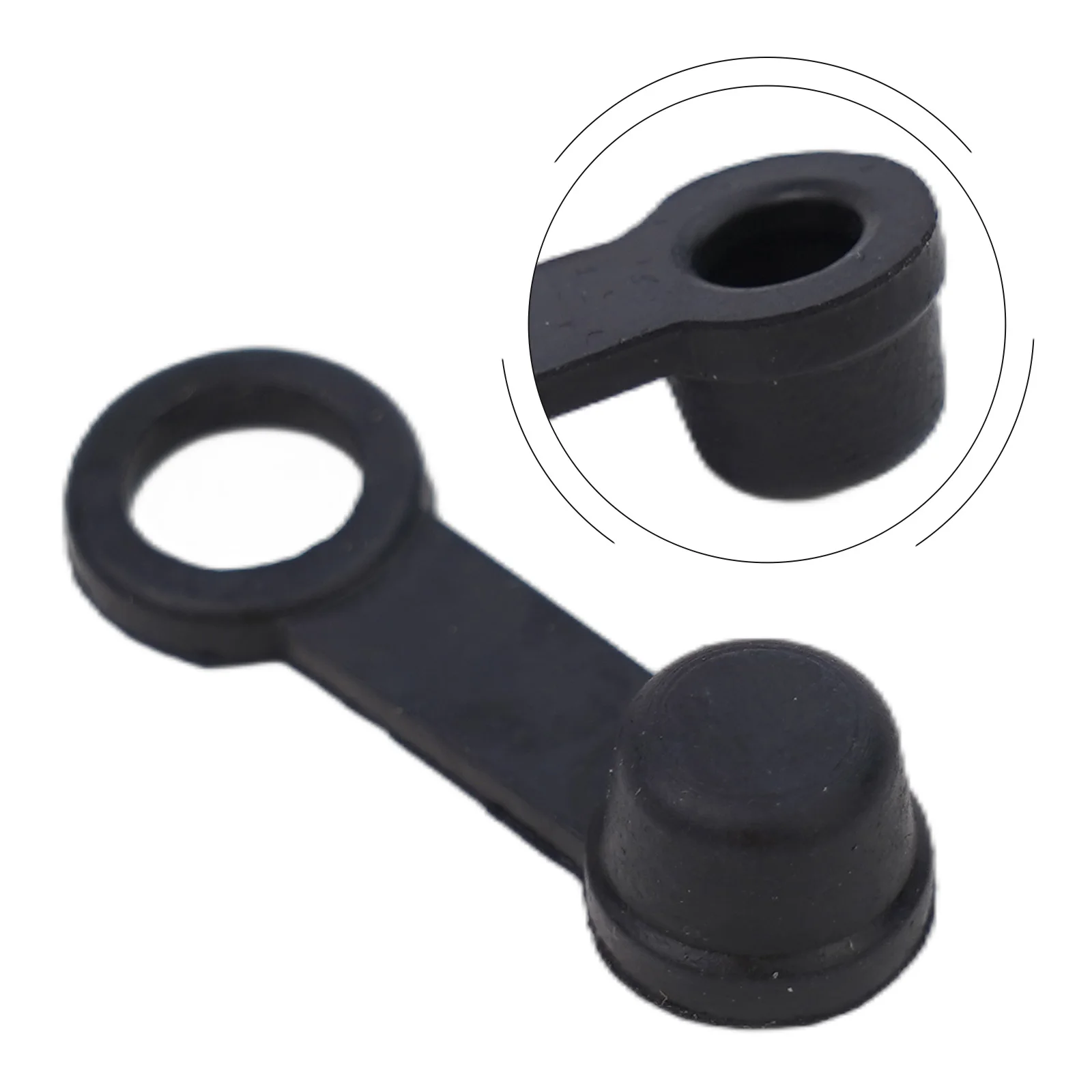 20/30/40Pcs 6/8/10mm Car Brake Pump Dust Cap Oil Drain Screw Cap Brake Caliper Bleed Nipple Black Screw Dust Cover Rubber