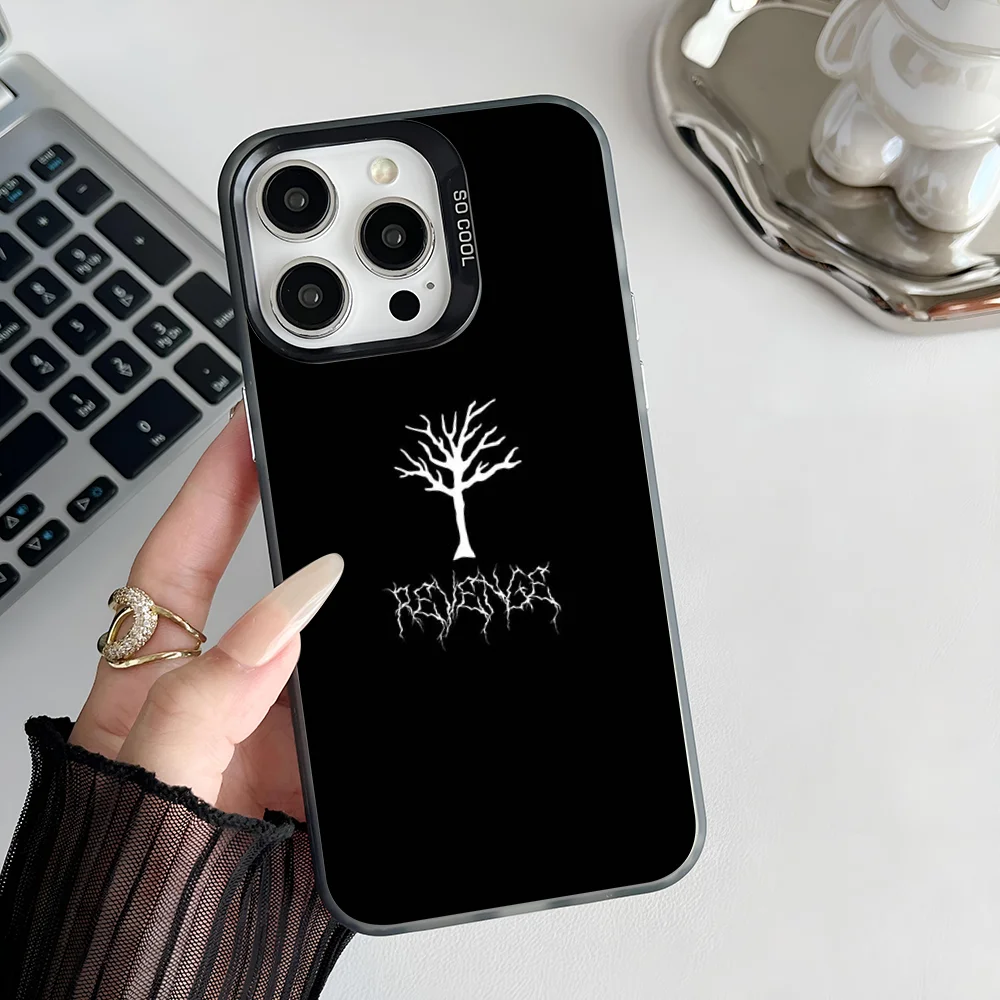 Epc Rapper X-XXXTentacionS Phone Case IMD Phone Case For IPhone 16 15 14 13 12 11 Pro Max Plus Color Silver Cover