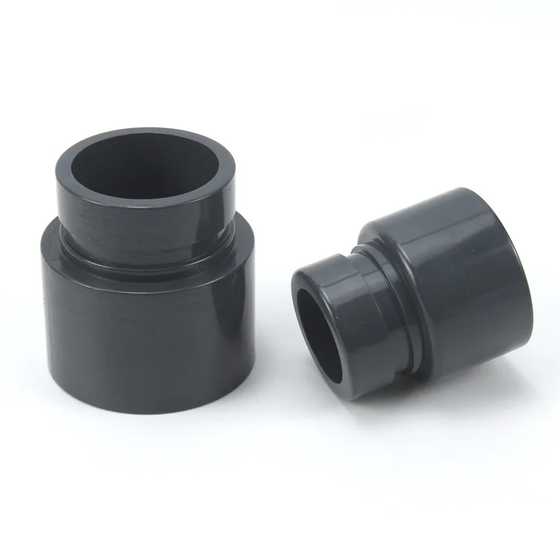 UPVC Coupling Adaptor PVC Plastic Copy Forest Joint for Water Treatment Pipe Connection System Adapter 1 Pcs