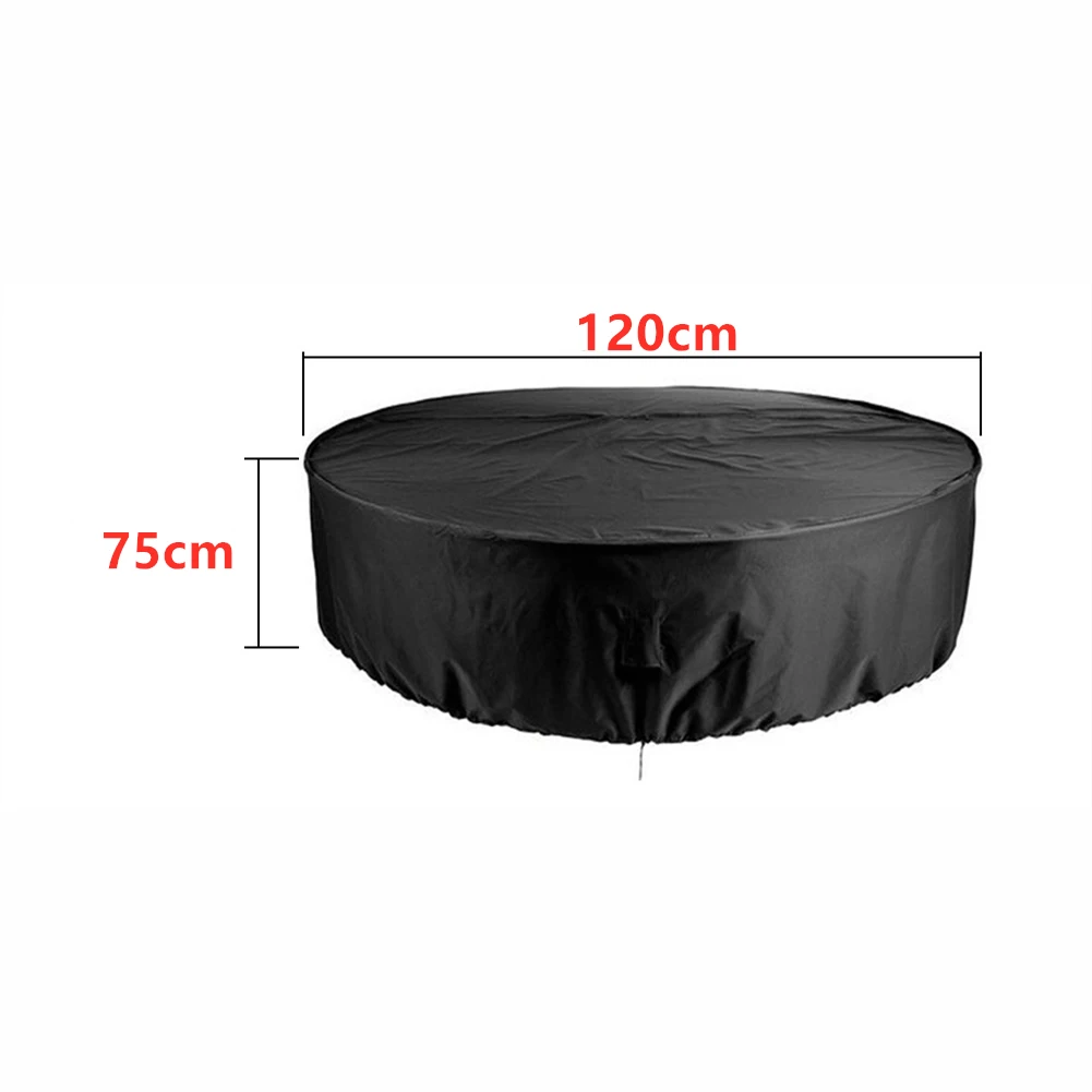 Round Outdoor Swimming Pool Cover Rainproof Dust Case Garden Outdoor Paddling Large Outdoor Outdoor Swimming Pool Cover