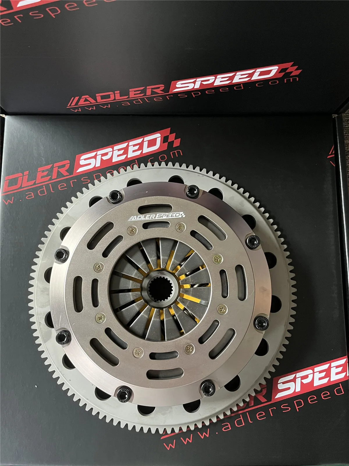 ADLERSPEED SPRUNG TWIN DISC CLUTCH KIT FOR 1991-2005 MAZDA MIATA MX-5 1.6L 1.8L