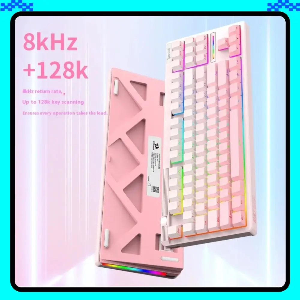 REDRAGON M87 Magnetic Switch Mechanical Keyboard Wired 0.01mm RT Hot Swappable 87 for E-Sport 8k Low Latency Gaming Keyboard