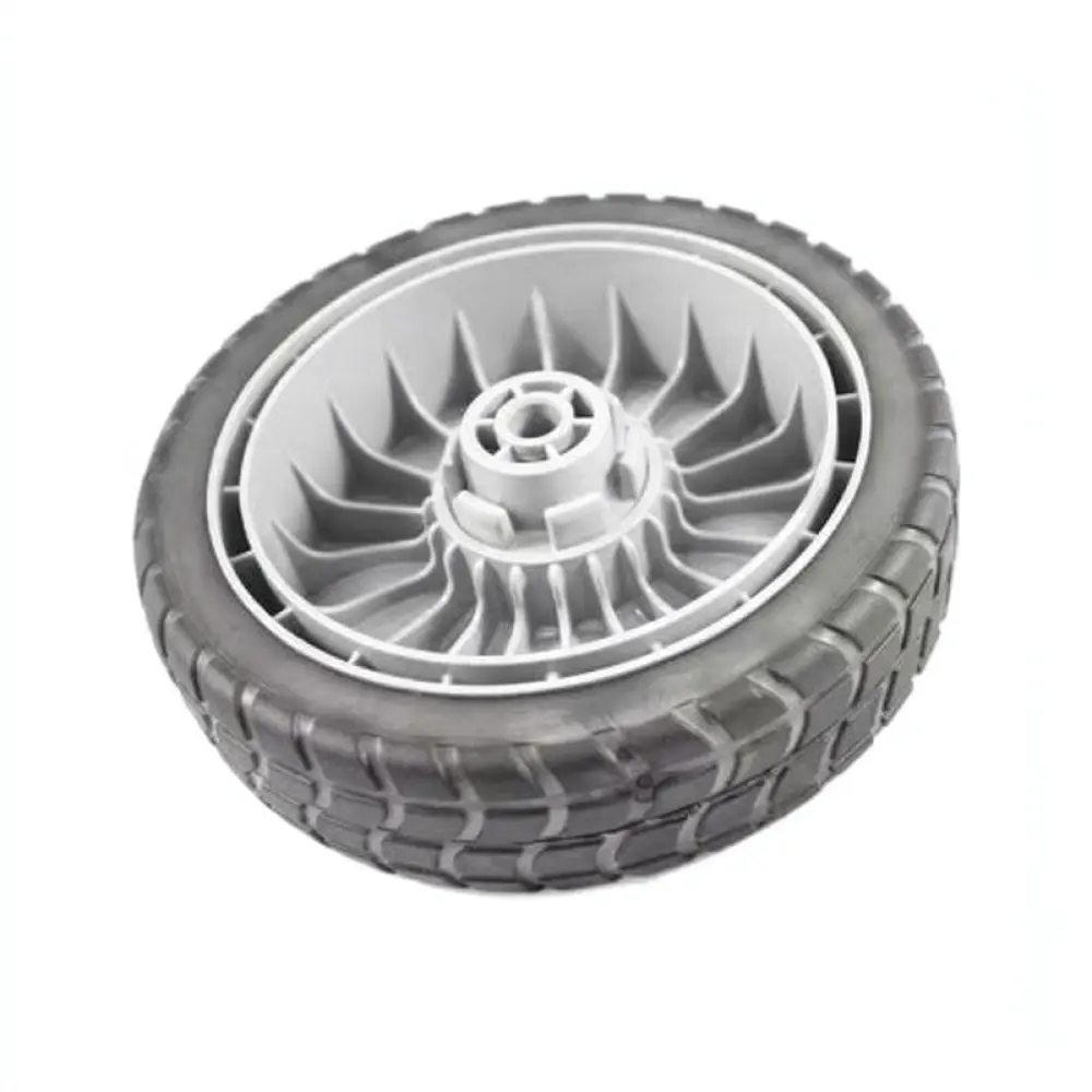 Replacement 8 Inch Pvc Lawn Mower Front Drive Tire Wheel Sturdy Garden Equipment Spare Part For Smooth Grass Cutting