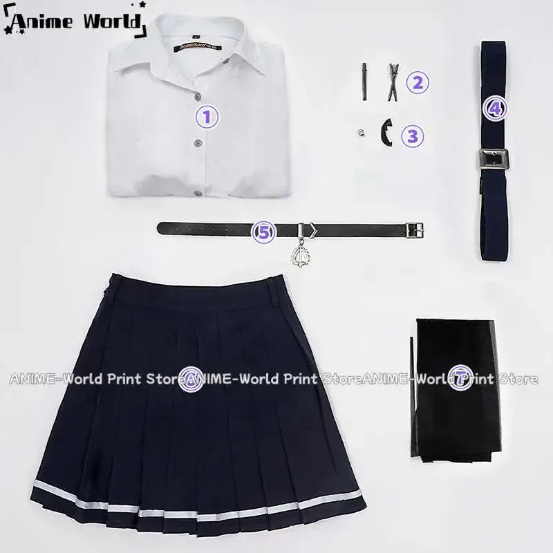 

New Zenless Zone Zero Victoria Housekeeping Ellen Joe JK Uniform Cosplay Costume VAHJKL547