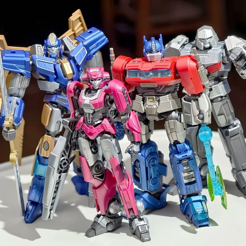 

13cm Blokees Transformers One Classic Class Optimus Prime Megatron Aerial Sentinel Prime Assembled Movable Model Toy Gifts