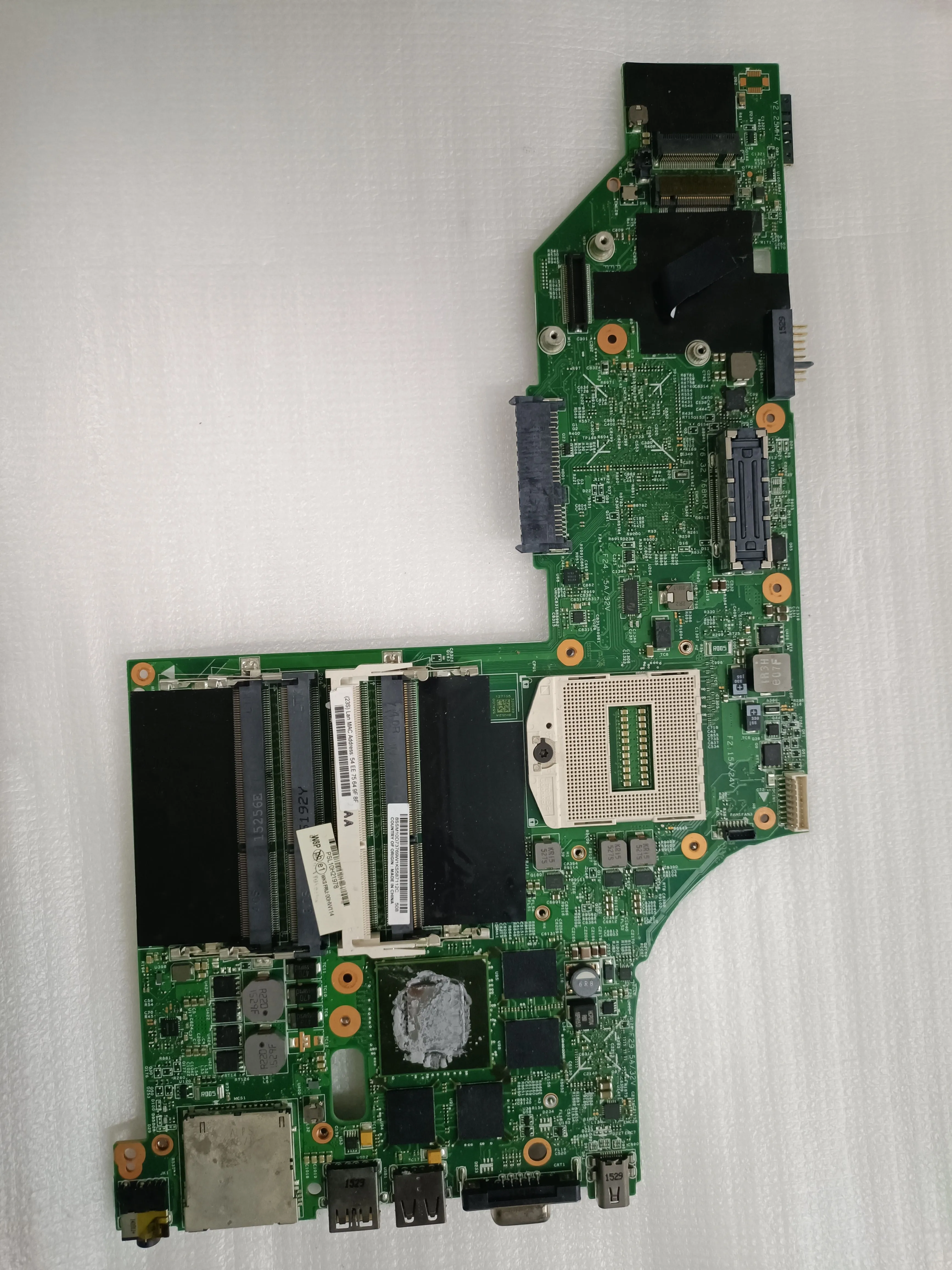 

For Lenovo ThinkPad W541 Laptop Motherboard K2100M Q3 Graphics 00HW114 12291-2