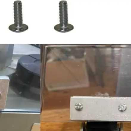 Repair Kit for Technics Turntable Dust Cover Hinges Fits Models SL D2 SL for q2 SL 3200 Includes Metal Brackets Screws Washers