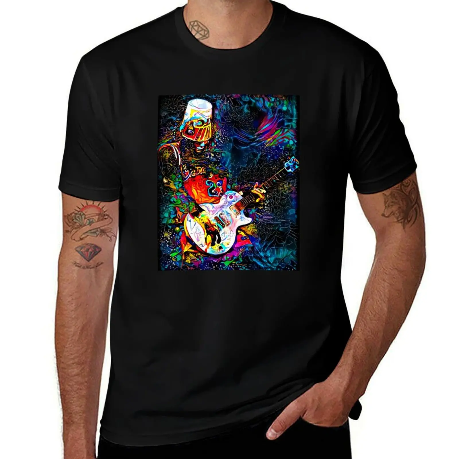 Buckethead Inner Fullness Graphic T-Shirt Anti-Wrinkle Short Sleeve T-Shirt