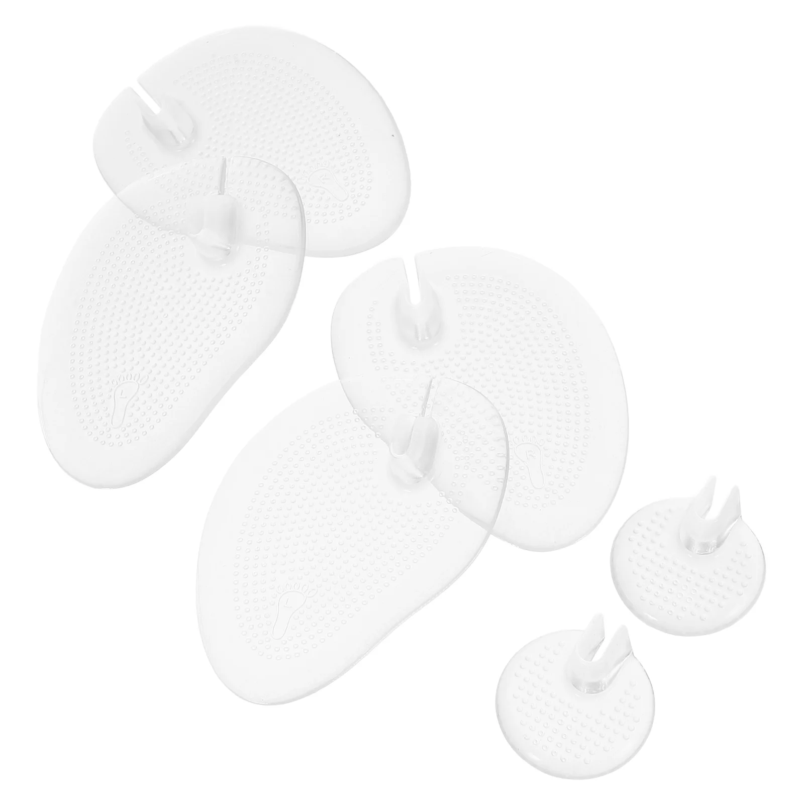 

3 Pair Forefoot Gel Pad Insole High Heel Shoe Health Care Shoes Women's Insoles