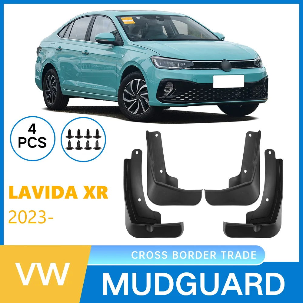 

Fenders For Volkswagen Lavida XR 2023-2025 automotive soft mudguard sheet,Front Rear Flares Splash Guards Cover Car Accessorie