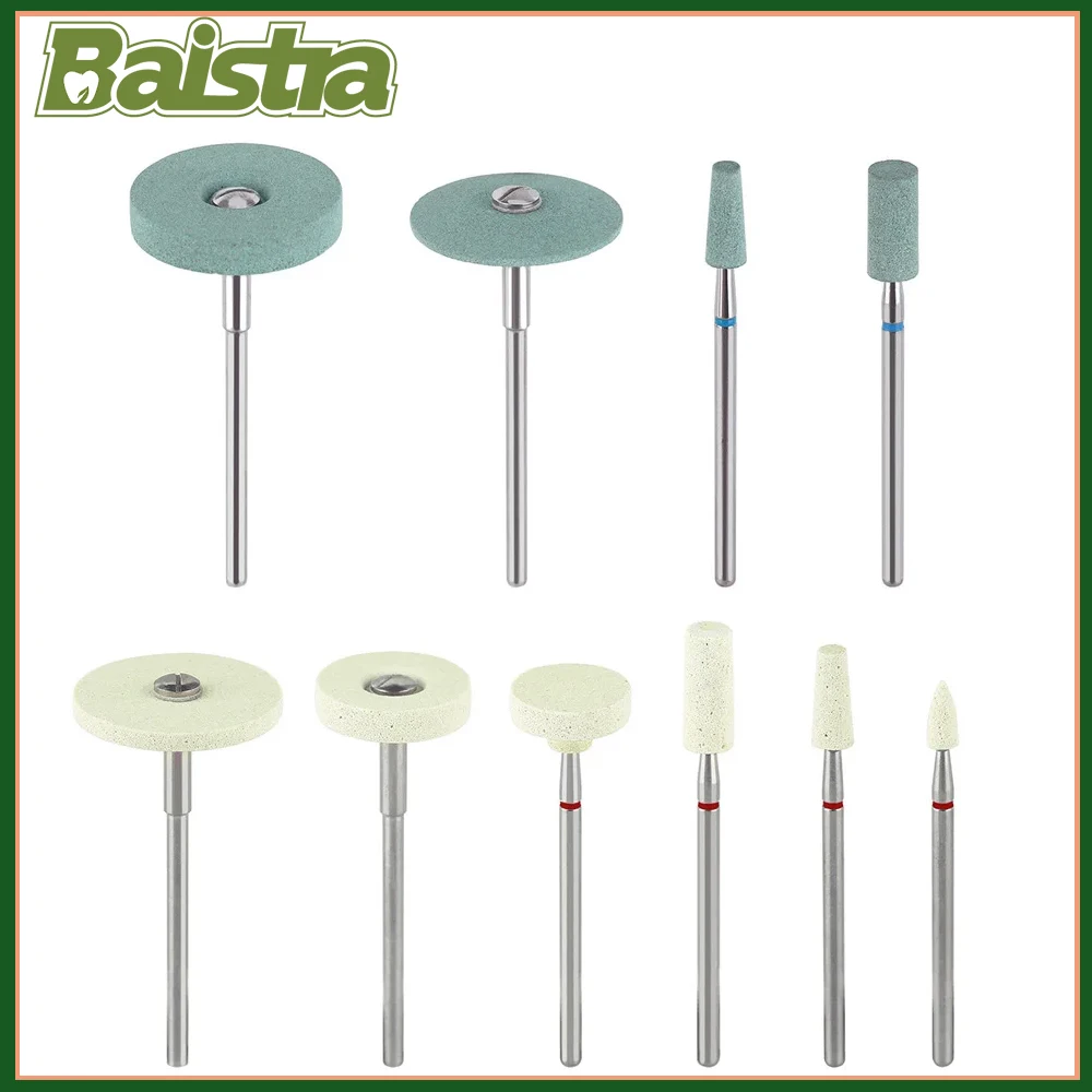 

Dental Lab Polisher Ceramic Diamond Grinding Head Grinder Stone Grinder for Zirconia Ceramic Crowns Dentist Laboratory Polishing