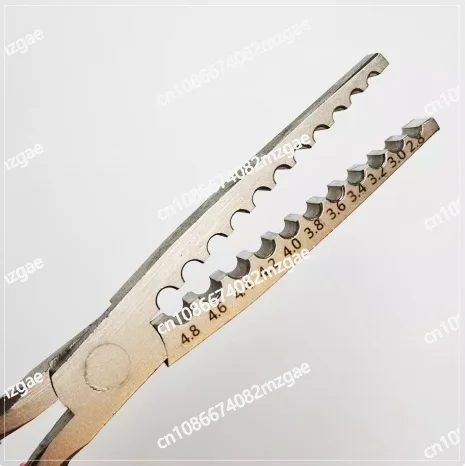 Gold and silver bracelet welding interface shaping and repairing pliers bracelet interface welding interface leveling tool